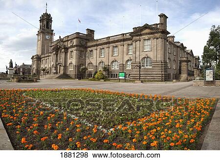 Town Hall In It's Centenary Year; South Shields, Tyne And Wear, England View Large Photo Image Stock Photo - Town Hall In It's Centenary Year; South Shields, Tyne And Wear, England. Fotosearch