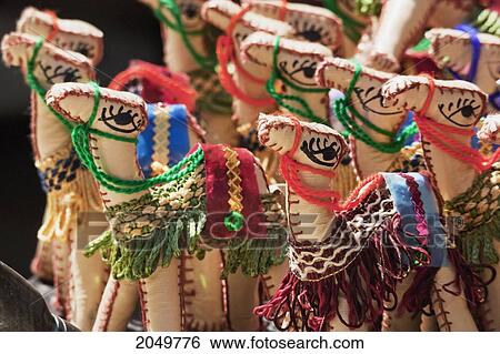 Stock Photograph - Toy Camels, Cairo, Al Qahirah, Egypt. Fotosearch