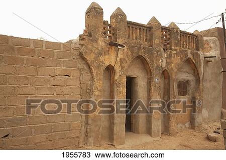 Traditional Architectural Structure In Segou, Mali View Large Photo Image Stock Image - Traditional Architectural Structure In Segou, Mali. Fotosearch
