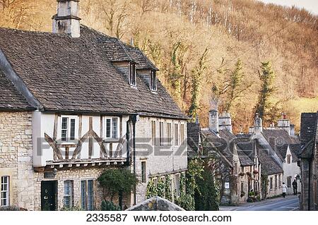 Traditional Architecture; Wiltshire, England, Uk View Large Photo Image Stock Photo - Traditional Architecture; Wiltshire, England, Uk. Fotosearch