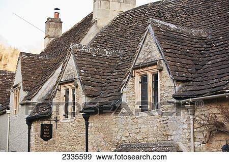 Traditional Architecture; Wiltshire, England, Uk View Large Photo Image Stock Photo - Traditional Architecture; Wiltshire, England, Uk. Fotosearch