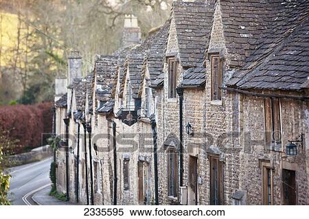 Stock Photography - Traditional Architecture; Wiltshire, England, Uk. Fotosearch