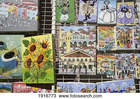 Stock Image - Traditional Art For Sale. Fotosearch