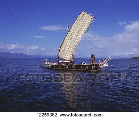 Traditional canoe participating in the Milne Bay Canoe festival; Alotau, Milne Bay, Papua New Guinea View Large Photo Image Stock Image - Traditional canoe participating in the Milne Bay Canoe festival; Alotau, Milne Bay, Papua New Guinea. Fotosearch