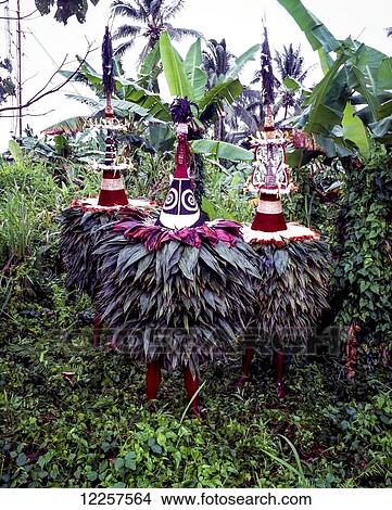 Traditional Duk Duks; East New Britain, Papua New Guinea View Large Photo Image Picture - Traditional Duk Duks; East New Britain, Papua New Guinea. Fotosearch