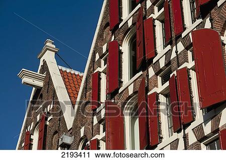 Traditional Gabled Housesamsterdam, Holland. View Large Photo Image Stock Image - Traditional Gabled Housesamsterdam, Holland.. Fotosearch