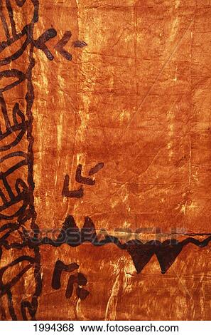 Traditional Polynesian Tapa, Hand Printed Paper Bark Cloth. View Large Photo Image Stock Photo - Traditional Polynesian Tapa, Hand Printed Paper Bark Cloth.. Fotosearch