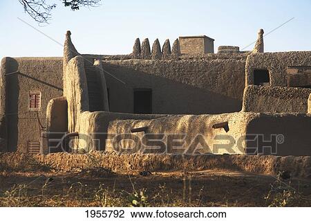 Traditional Sudanese Architecture In Djenne, Mali View Large Photo Image Stock Image - Traditional Sudanese Architecture In Djenne, Mali. Fotosearch