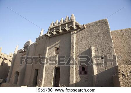 Traditional Sudanese Architecture In Djenne, Mali View Large Photo Image Stock Photo - Traditional Sudanese Architecture In Djenne, Mali. Fotosearch