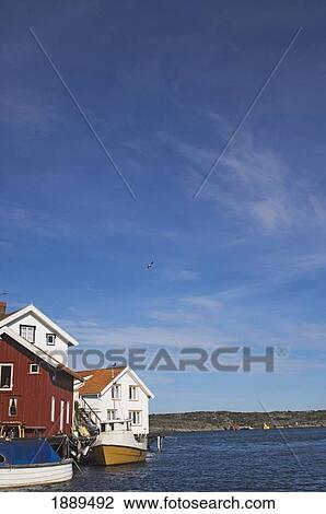 Traditional Swedish Housing. View Large Photo Image Stock Image - Traditional Swedish Housing.. Fotosearch