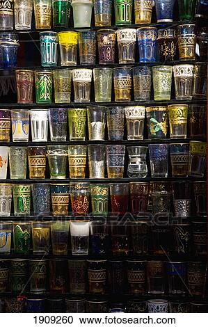 Traditional Tea Glasses On Market, Marrakesh, Morocco View Large Photo Image Stock Image - Traditional Tea Glasses On Market, Marrakesh, Morocco. Fotosearch