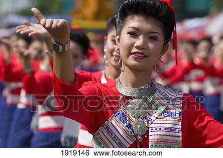 Stock Photograph - Traditionally Dressed Women. Fotosearch