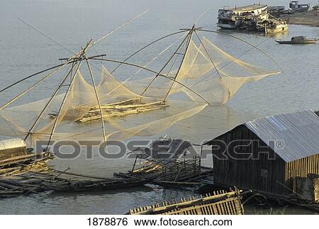 Tranquil Fishing Village View Large Photo Image Stock Photograph - Tranquil Fishing Village. Fotosearch
