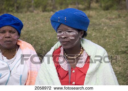 Transkye, South Africa. Locals Await The Return Of Their Boys In This Annual Ceremony. The Boys Leave On A Journey Into Manhood And Upon Return The Entire Village Celebrates. View Large Photo Image Stock Image - Transkye, South Africa. Locals Await The Return Of Their Boys In This Annual Ceremony. The Boys Leave On A Journey Into Manhood And Upon Return The Entire Village Celebrates.. Fotosearch