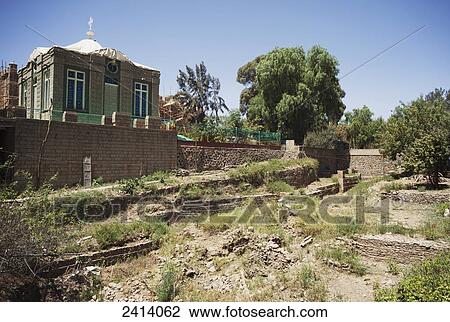 Treasury of Ark of the Covenant above the remains of the first St Mary of Zion church; Axum, Tigray region, Ethiopia View Large Photo Image Stock Image - Treasury of Ark of the Covenant above the remains of the first St Mary of Zion church; Axum, Tigray region, Ethiopia. Fotosearch