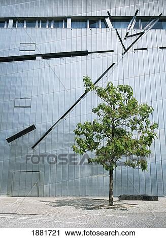 Stock Image - Tree Outside Of Jewish Museum. Fotosearch