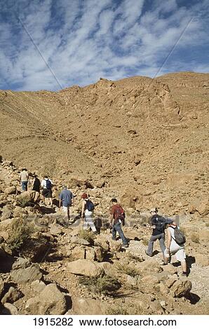 Trek In High Atlas View Large Photo Image Stock Image - Trek In High Atlas. Fotosearch