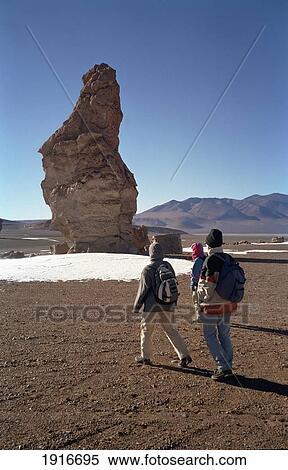 Trekkers Passing áRock Formations View Large Photo Image Stock Photography - Trekkers Passing áRock Formations. Fotosearch