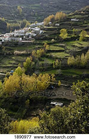 Trevelez In Sierra Nevada Mountains View Large Photo Image Stock Photo - Trevelez In Sierra Nevada Mountains. Fotosearch
