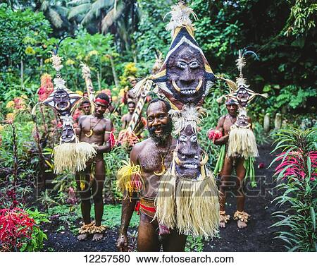 Tribesmen from the mountains of Melekula in traditional dress; Malekula Island, Vanuatu View Large Photo Image Stock Image - Tribesmen from the mountains of Melekula in traditional dress; Malekula Island, Vanuatu. Fotosearch