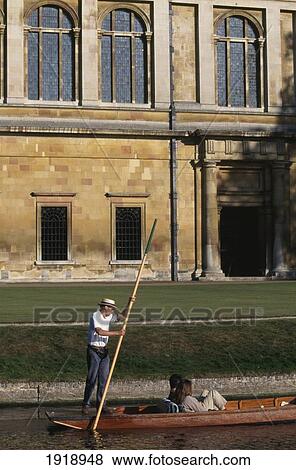 Stock Photo - Trinity College Along The Banks. Fotosearch