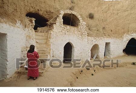 Stock Photograph - Trogledyte Berber Village. Fotosearch