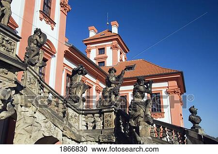 Troja Palace; Prague, Czech Republic View Large Photo Image Stock Image - Troja Palace; Prague, Czech Republic. Fotosearch