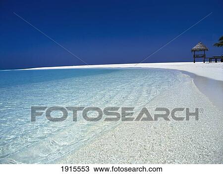 Tropical Beach View Large Photo Image Stock Image - Tropical Beach. Fotosearch