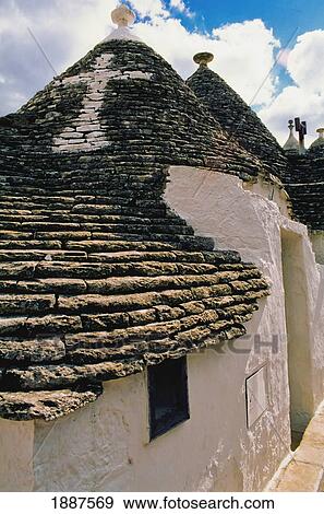 Truilli Architecture, Alberobello View Large Photo Image Stock Photo - Truilli Architecture, Alberobello. Fotosearch