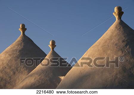 Trulli Roofs In Puglia, Italy, Europe View Large Photo Image Stock Image - Trulli Roofs In Puglia, Italy, Europe. Fotosearch