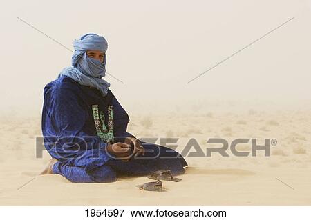 Tuareg man near Timbuktu, Mali View Large Photo Image Stock Photo - Tuareg man near Timbuktu, Mali. Fotosearch