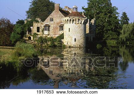 Stock Image - Tunbridge Wells Scotney Castle. Fotosearch