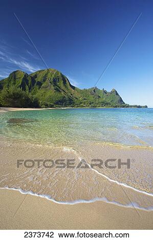 Tunnels Beach; Kauai, Hawaii, United States of America View Large Photo Image Stock Image - Tunnels Beach; Kauai, Hawaii, United States of America. Fotosearch