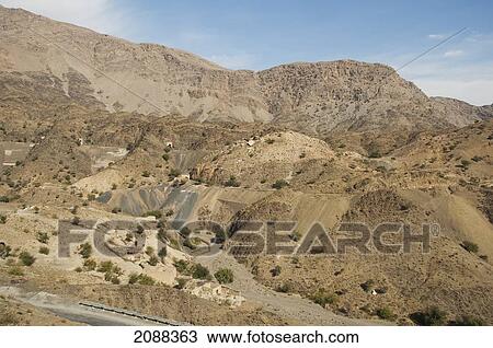 Stock Image - Tunnels Of The Khyber Railway Along The Khyber Pass, Federally Administered Tribal Areas, Pakistan. Fotosearch