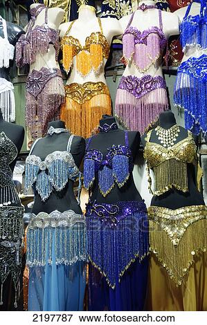 Turkey, Bellydancing Costumes On Sale In Grand Bazaar Or Kapali Carsi; Istanbul View Large Photo Image Stock Photo - Turkey, Bellydancing Costumes On Sale In Grand Bazaar Or Kapali Carsi; Istanbul. Fotosearch