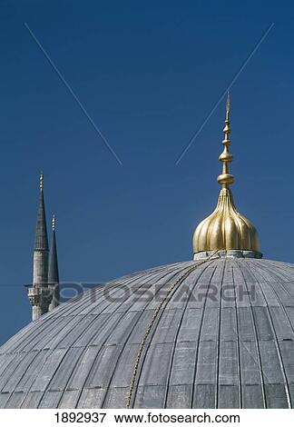 Stock Photo - Turkey, Blue Mosque; Istanbul. Fotosearch