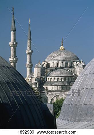 Stock Photo - Turkey, Blue Mosque; Istanbul. Fotosearch