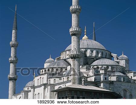 Stock Photograph - Turkey, Blue Mosque; Istanbul. Fotosearch