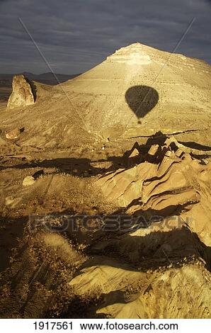 Turkey, Hot Air Balloon Shadow over Mountains; Cappadocia View Large Photo Image Stock Image - Turkey, Hot Air Balloon Shadow over Mountains; Cappadocia. Fotosearch