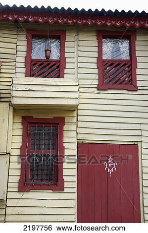 Turkey, Istanbul, Traditional Turkmen Style Wooden House Exteriors; Sultanahmet View Large Photo Image Stock Photograph - Turkey, Istanbul, Traditional Turkmen Style Wooden House Exteriors; Sultanahmet. Fotosearch