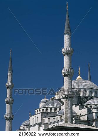 Stock Image - Turkey, Sultanahmet or Blue Mosque; Istanbul. Fotosearch