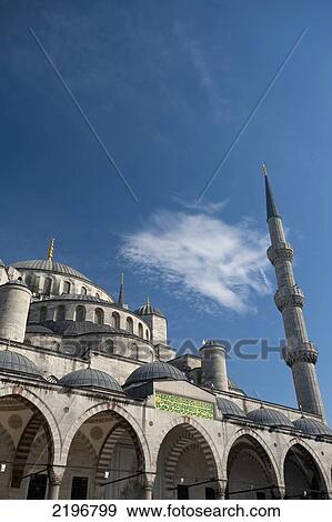 Stock Photo - Turkey, Sultanahmet or Blue Mosque; Istanbul. Fotosearch