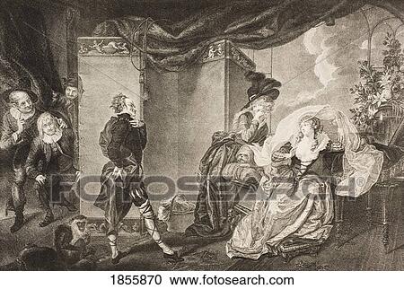 Twelfth Night, Or, What You Will. Act Iii. Scene Iv. Olivia´S Garden. Olivia, Maria And Malvolio. From The Boydell Shakespeare Gallery Published Late 19Th Century. After A Painting By John Henry Ramberg. View Large Photo Image Stock Image - Twelfth Night, Or, What You Will. Act Iii. Scene Iv. Olivia´S Garden. Olivia, Maria And Malvolio. From The Boydell Shakespeare Gallery Published Late 19Th Century. After A Painting By John Henry Ramberg.. Fotosearch