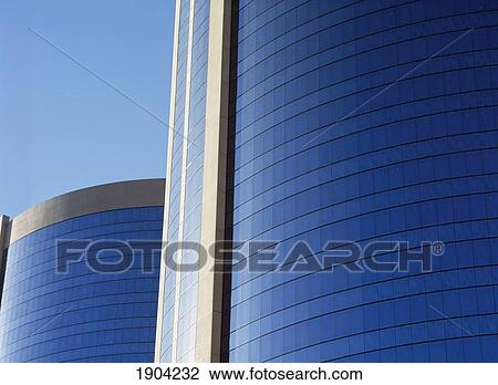 Stock Image - Twin Towers Dubai, Uae. Fotosearch