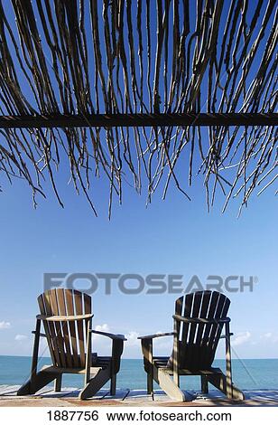 Two Chairs On Verandah By Sea View Large Photo Image Stock Photograph - Two Chairs On Verandah By Sea. Fotosearch