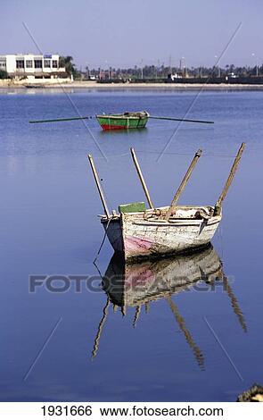 Two fishing boats on Lake Qarun, Faiyum Oasis; Egypt View Large Photo Image Stock Photograph - Two fishing boats on Lake Qarun, Faiyum Oasis; Egypt. Fotosearch
