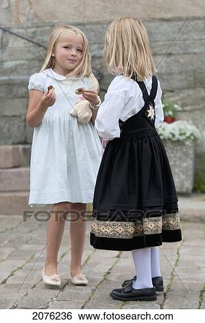 Two Girls Talking; Bergen Norway View Large Photo Image Stock Photograph - Two Girls Talking; Bergen Norway. Fotosearch