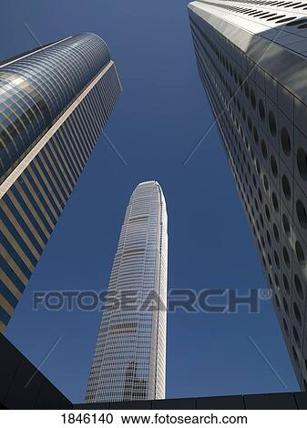 Stock Image - Two International Finance Center; Hong Kong, China. Fotosearch