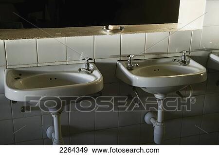 Two sinks in hotel lobby; kisumu kenya africa View Large Photo Image Stock Photo - Two sinks in hotel lobby; kisumu kenya africa. Fotosearch