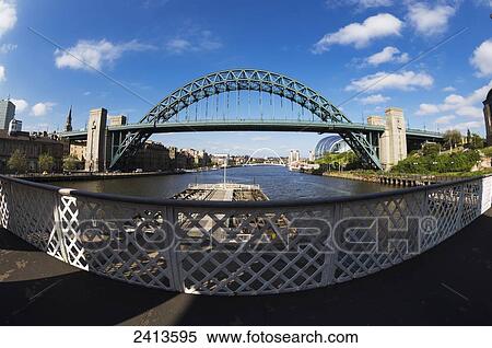 Tyne bridge over River Tyne; Newcastle, Tyne and Wear, England View Large Photo Image Stock Photography - Tyne bridge over River Tyne; Newcastle, Tyne and Wear, England. Fotosearch